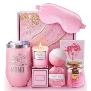 Mothers Day Gifts for Mom Grandma Candle Set Thoughtful Gift for‎ Wife, Daughter